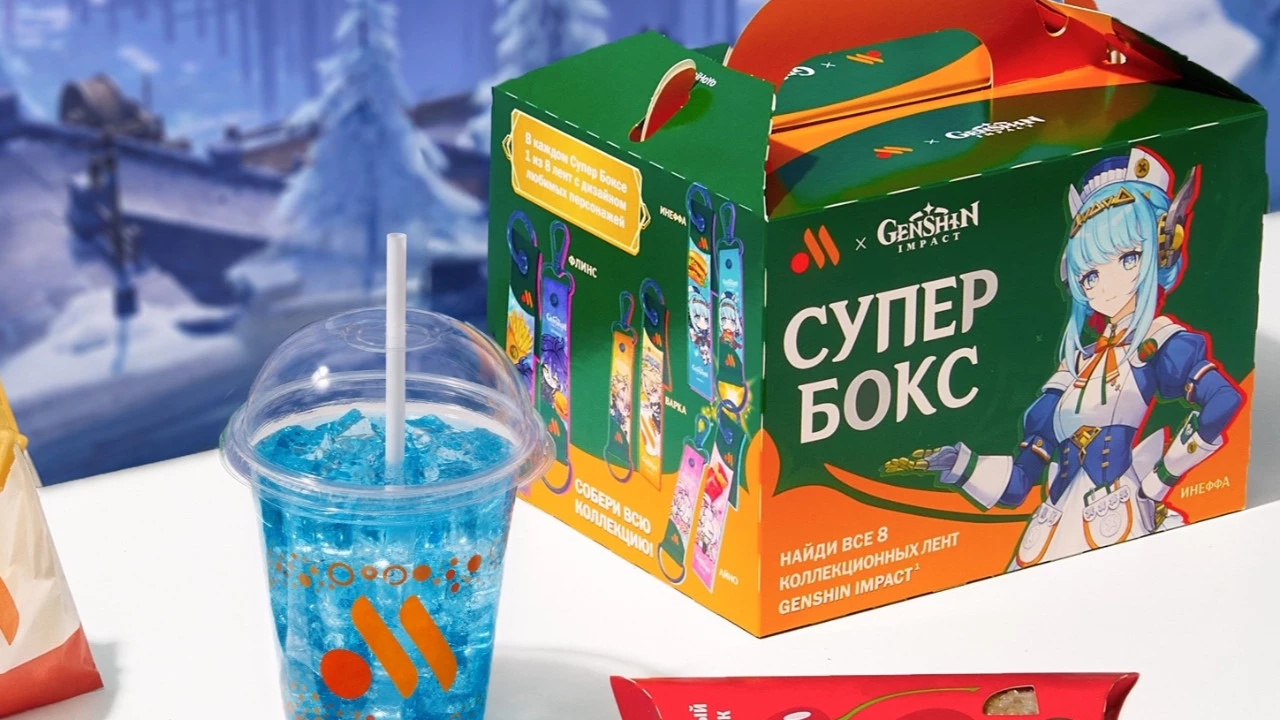 Journey to Snezhnaya Begins: Russian Fast Food Chain Launches Major Collaboration with Genshin Impact